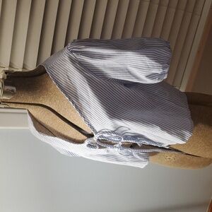 3/$15 SHEIN Blue and White Striped Top EZ Wear